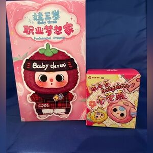 Baby Three Professional Dreamer Series and Tiny Animal Set of 2 Blind Boxes